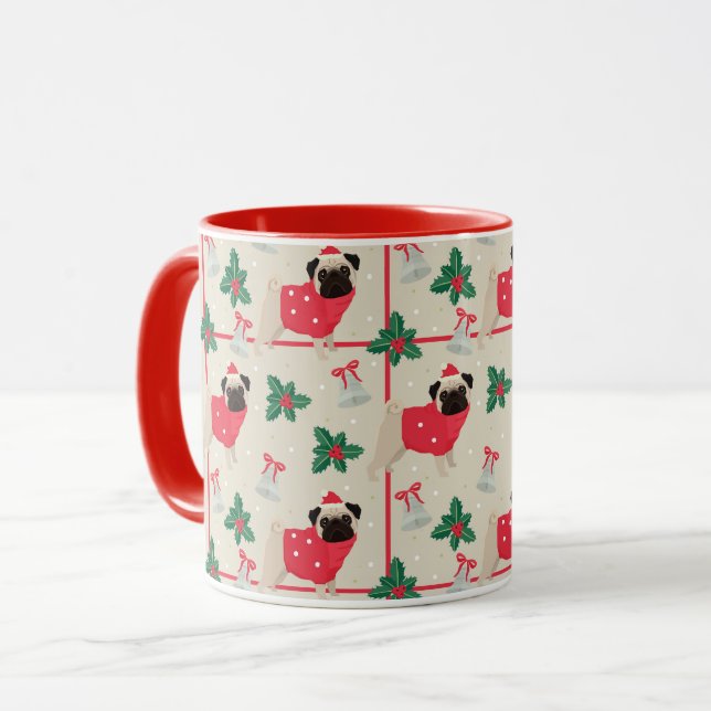 Weihnachten Tasse (Vorderseite Links)