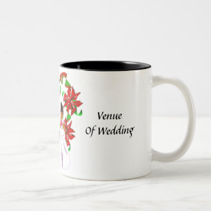 Weihnachten/Tasse Dezember-Polterabend-I Zweifarbige Tasse