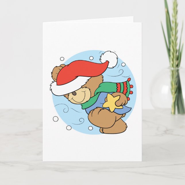 Weihnachten Teddybär Design (Vorderseite)