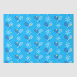 🎄 Weihnachten 🎾 Tennisblau Seidenpapier