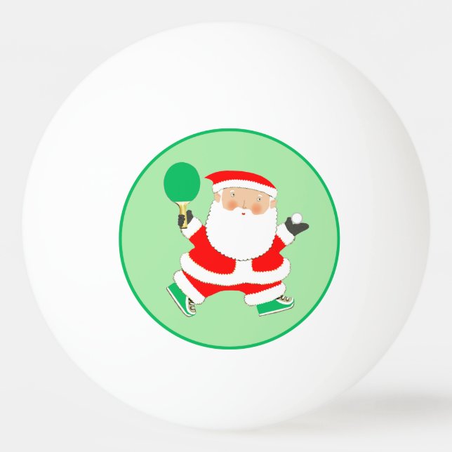 Weihnachten Tischtennisball (Vorderseite)