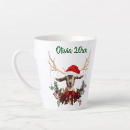 Weihnachten Toggenburg Ziege Kind Milchtasse