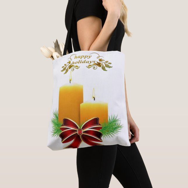 Weihnachten Tragetaschen für Frauen, glückliche Fe Tasche (Von Nahem)