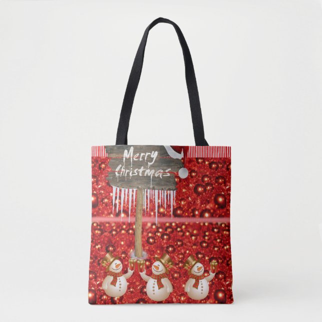 Weihnachten Tragetaschen Tasche (Vorderseite)