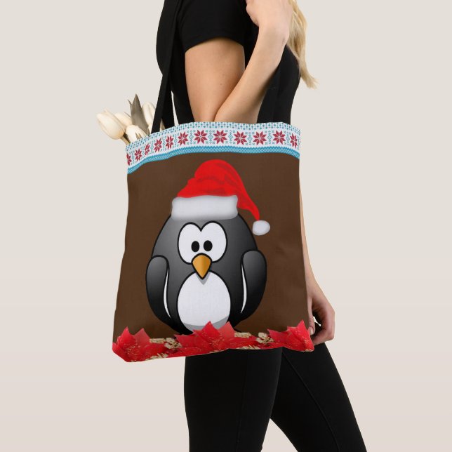 Weihnachten Tragetaschen von Frauen, Pinguin Tasche (Von Nahem)