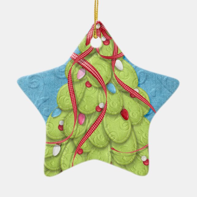 Weihnachten Tree Keepake Ornament (Vorne)
