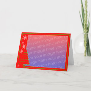Weihnachten Tree Personalisiert Greetings Card