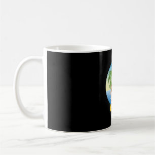 Weihnachten Tropical Beach Funny Santa Claus Kaffeetasse