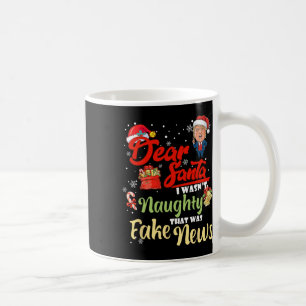 Weihnachten Trump Liebe Weihnachten Fake News Funn Kaffeetasse