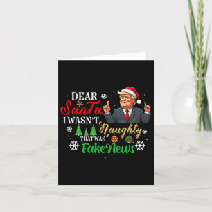 Weihnachten Trump Liebe Weihnachten Fake News Funn Karte