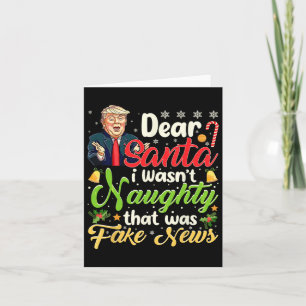 Weihnachten Trump Liebe Weihnachten Fake News Funn Karte