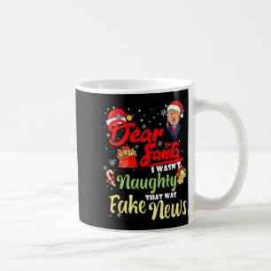 Weihnachten Trump Lieber Santa Fake News Lustig Xm Kaffeetasse
