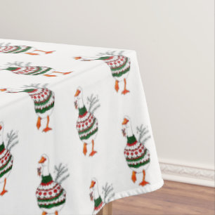 Weihnachten Türkei in einem Pullover Tischdecke