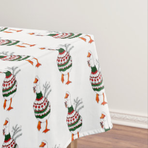 Weihnachten Türkei in einem Pullover Tischdecke