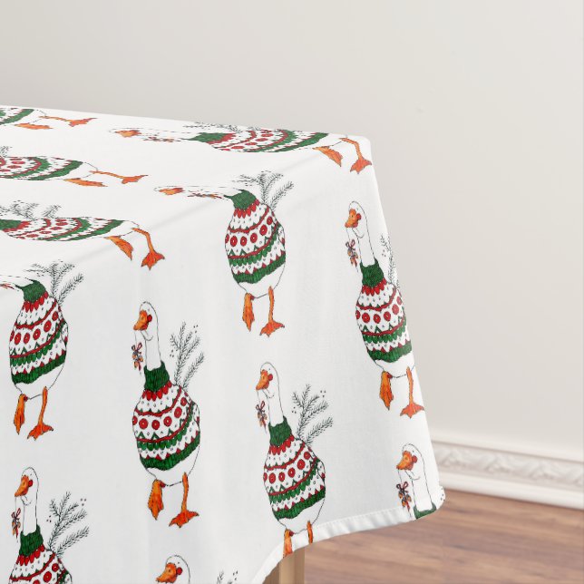 Weihnachten Türkei in einem Pullover Tischdecke (Beispiel)