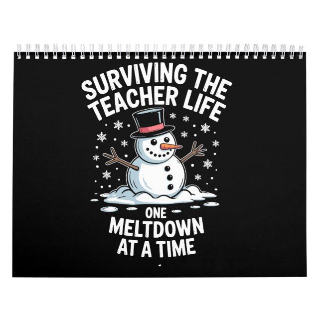 Weihnachten Überleben Lehrer Leben Melzension Weih Kalender (Titelbild)