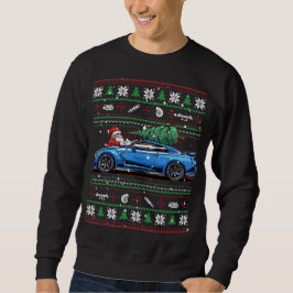 Weihnachten Ugly Nissan GT-R35! Großer XMas vorhan Sweatshirt