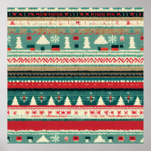 Weihnachten Ugly Sweater 3 Poster