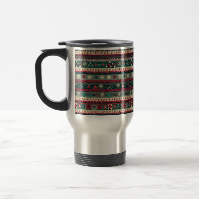 Weihnachten - Ugly Sweater 4 Reisebecher (Links)