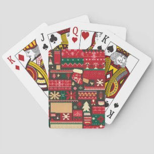 Weihnachten Ugly Sweater (7) Spielkarten