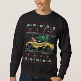 Weihnachten Ugly Toyota Supra A90! Bestes Auto-Typ Sweatshirt