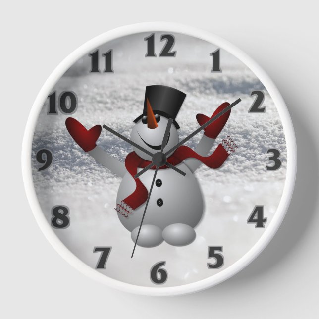 Weihnachten Uhr (Vorderseite)