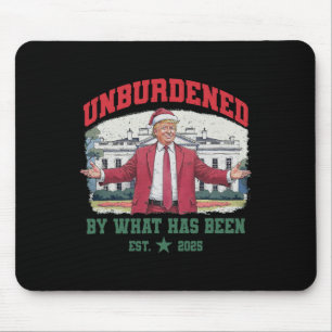 Weihnachten unbelastet von dem, was Trump Retro wa Mousepad