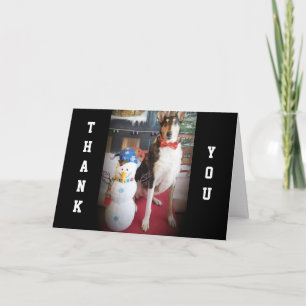 WEIHNACHTEN UND DANKE AN DEN HUNDESITTER
