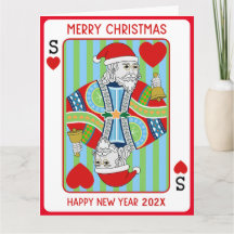 Weihnachten und Glück im neuen Jahr im Santa Poker
