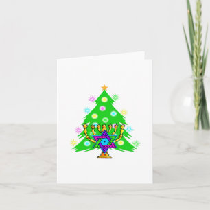Weihnachten und Hanukkah zusammen
