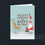 Weihnachten und Neues Jahr<br><div class="desc">Gruß Weihnachten und Neujahr Karte © und ® Bigstock® - Alle Rechte vorbehalten.</div>