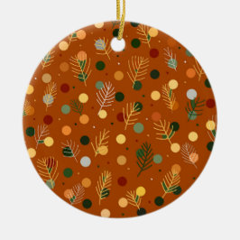 Weihnachten und Neues Jahr Keramik Ornament