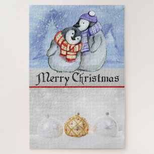 Weihnachten und Pinguine