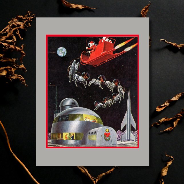 Weihnachten und Rentiere im Weltraum (Von Creator hochgeladen)