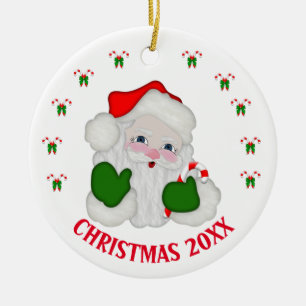 Weihnachten und Weihnachten Keramik Ornament