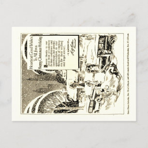 Weihnachten und Weihnachten Postkarte