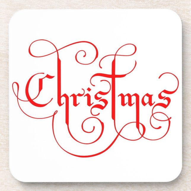 WEIHNACHTEN UNTERSETZER (Vorderseite)