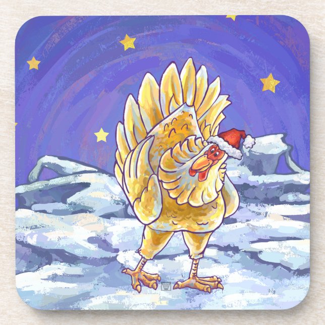 Weihnachten Untersetzer (Vorderseite)