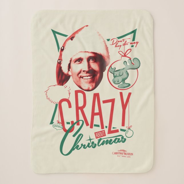 Weihnachten Urlaub Crazy Über Weihnachten Sherpadecke (Vorderseite)