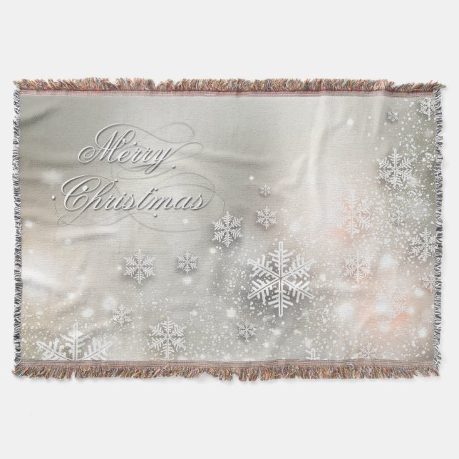 Weihnachten - Urlaub Elegante Decke (Vorderseite)