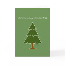 Weihnachten/Valentine Geek Chemis-Baum Pun