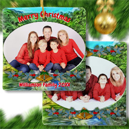 Weihnachten Vallarta Fluss South 0366 Keramikornament