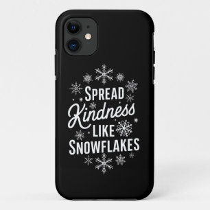 Weihnachten verbreitet Kindheit wie Schneeflocken  Case-Mate iPhone Hülle