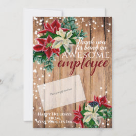 Weihnachten Vielen Dank an den Mitarbeiter Geschen