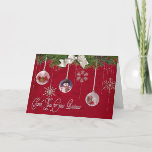Weihnachten Vielen Dank für Ihre Kunden