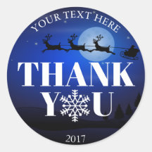 Weihnachten Vielen Dank Schneeflocken Blau Weiß