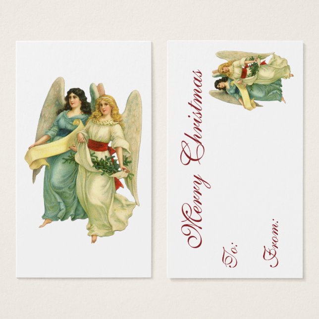 Weihnachten, Viktorianische Engel (Vorne & Hinten)