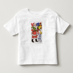 Weihnachten, Viktorianische Weihnachtskarte Kleinkind T-shirt
