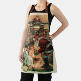 Weihnachten, Viktorianische Weihnachtskinder Schürze