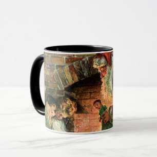 Weihnachten, Viktorianische Weihnachtskinder Tasse